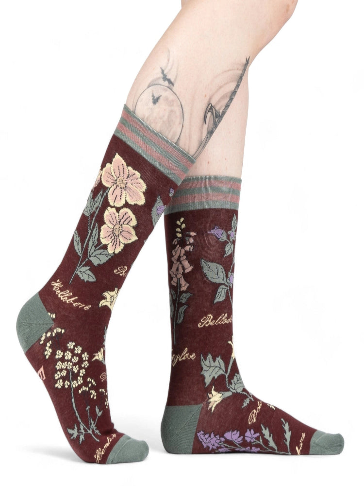 Baneful Botany Sock