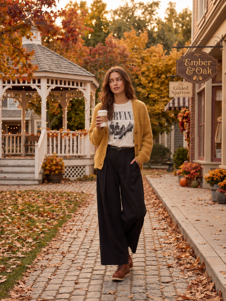 Twill Barrel Trouser