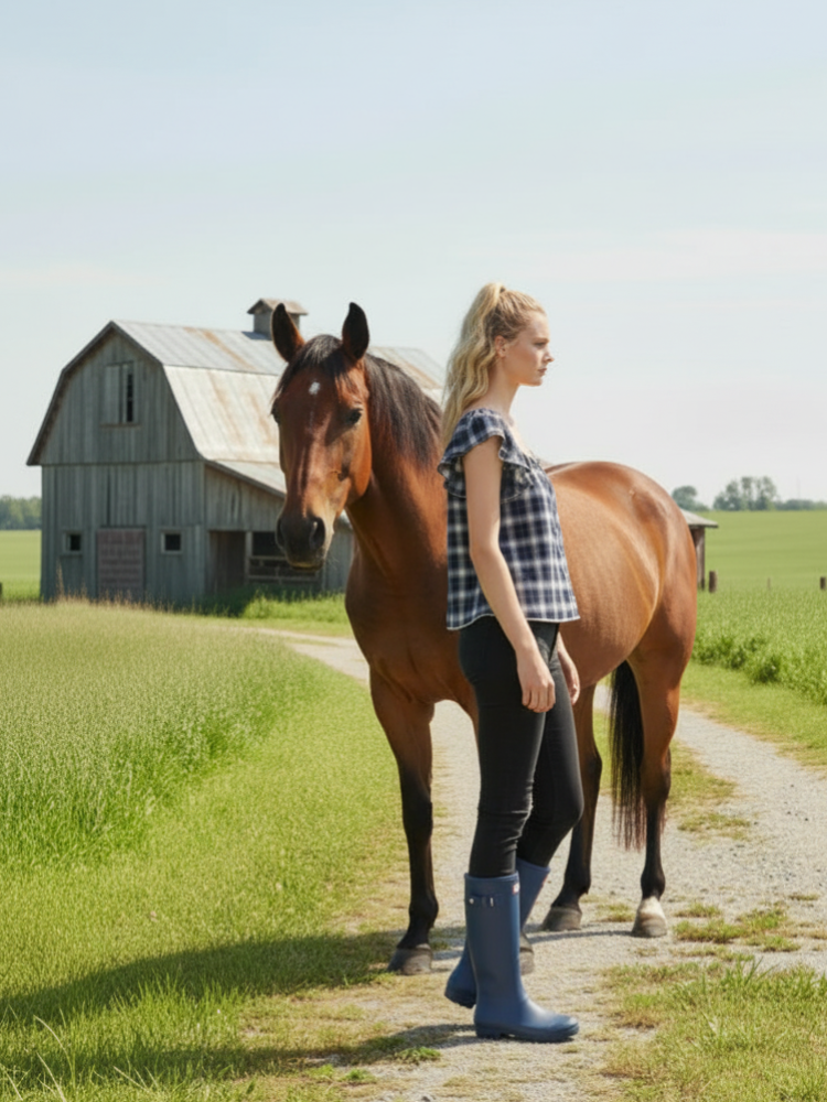 Midnight Checkers Top