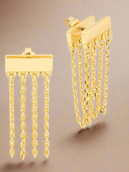 Chain Tassell Earring