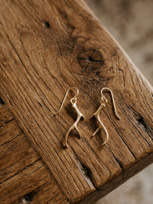 Antler Dangle Earring