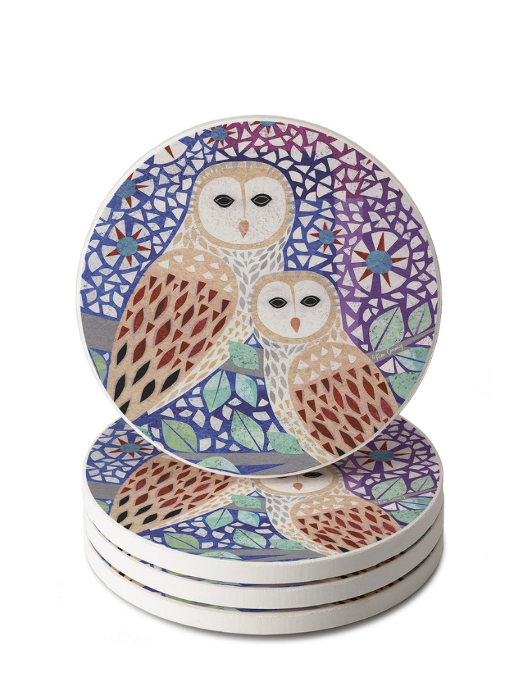 Stone Coaster Set Of 4 Collection