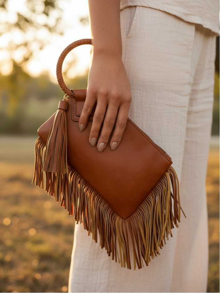 Fringe Wristlet