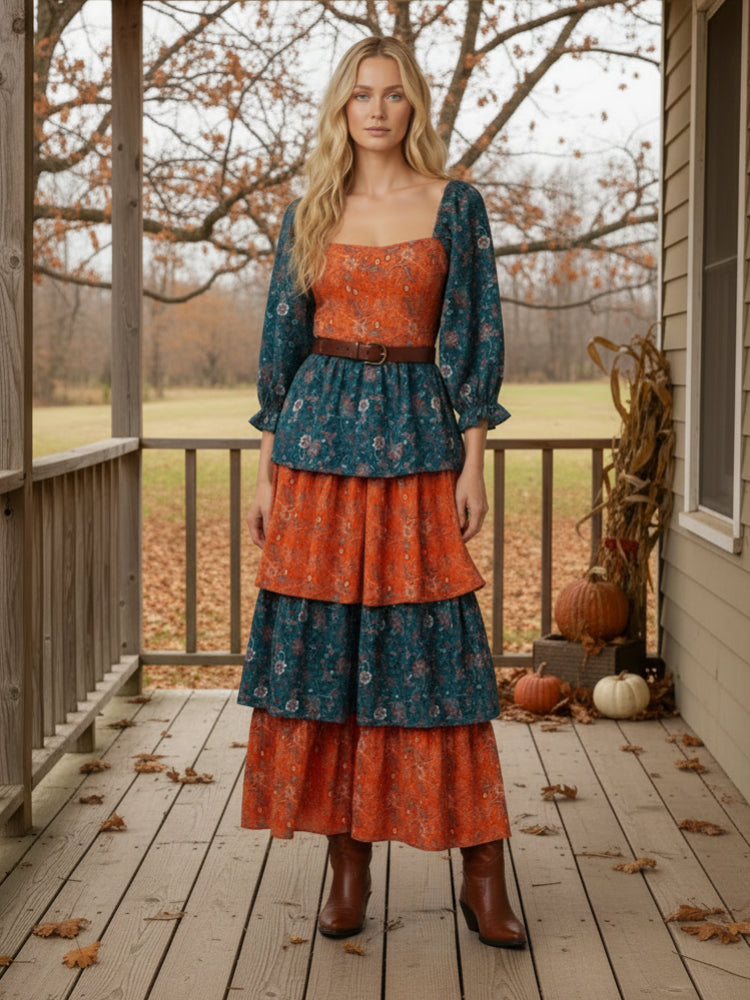 Autumn Fields Maxi