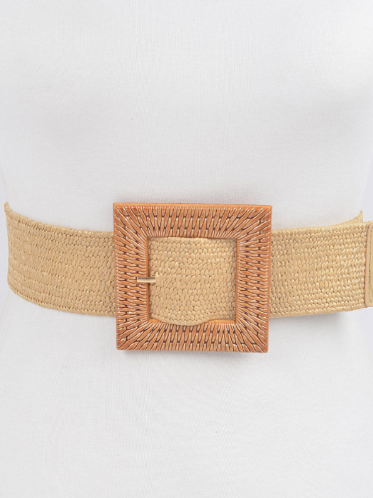 Bamboo Buckle Belt