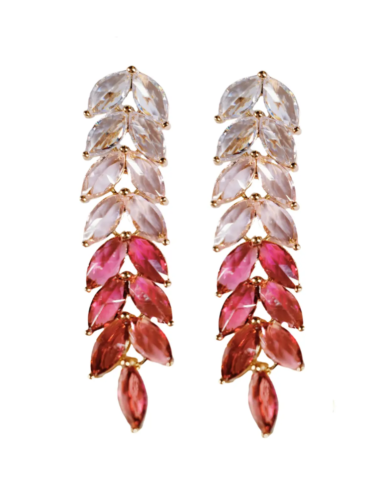 Ombre Crystal Vacation Earring