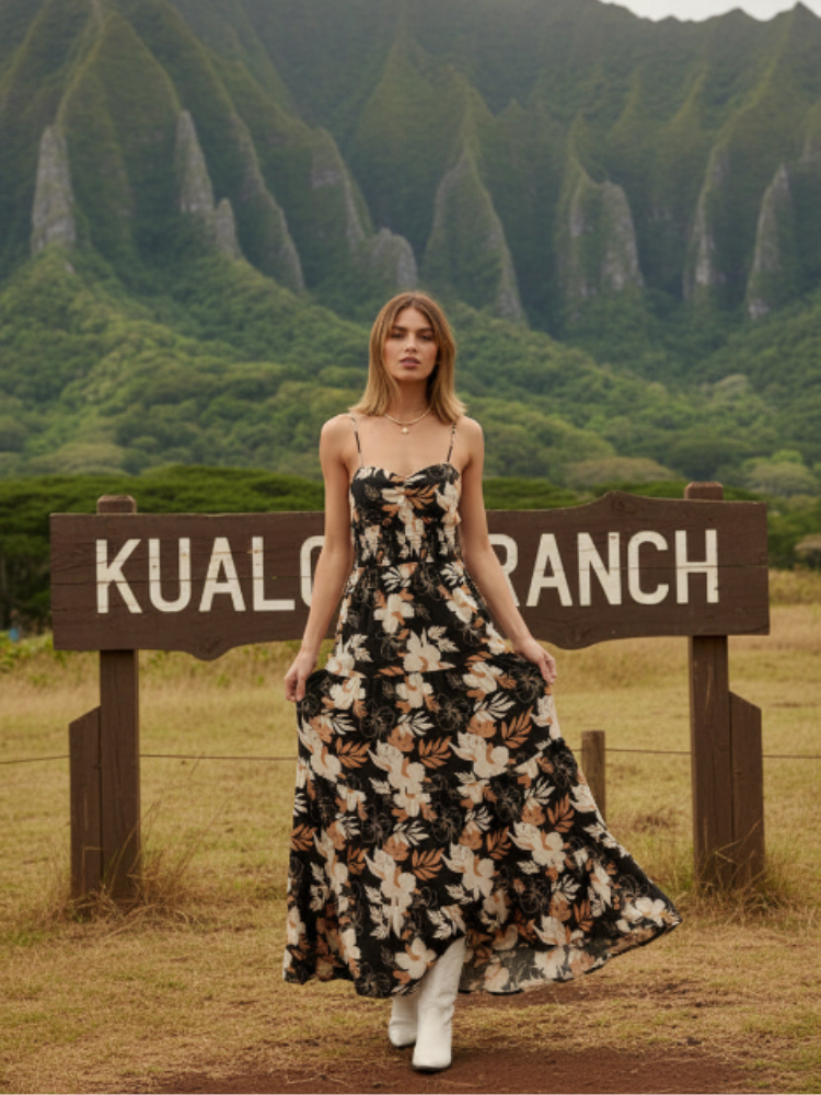 Black Hawaii Maxi