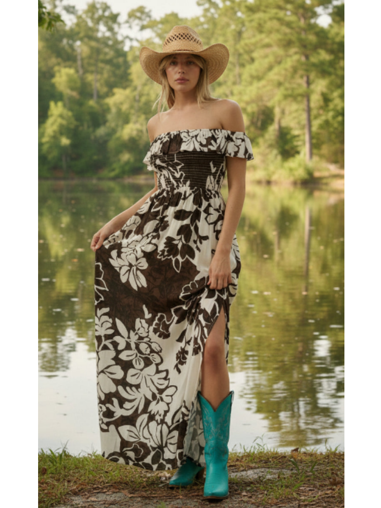 Chocolate Crepe Maxi