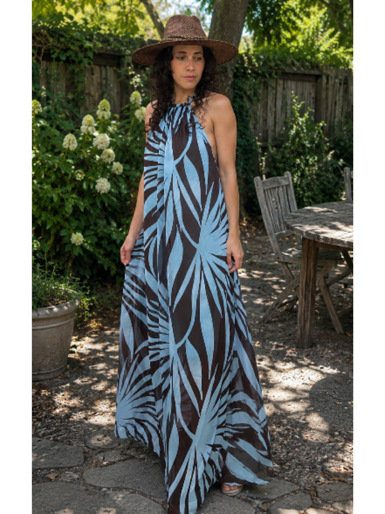 Tropical Leaf Maxi