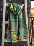 Wild Horses Blanket Scarf