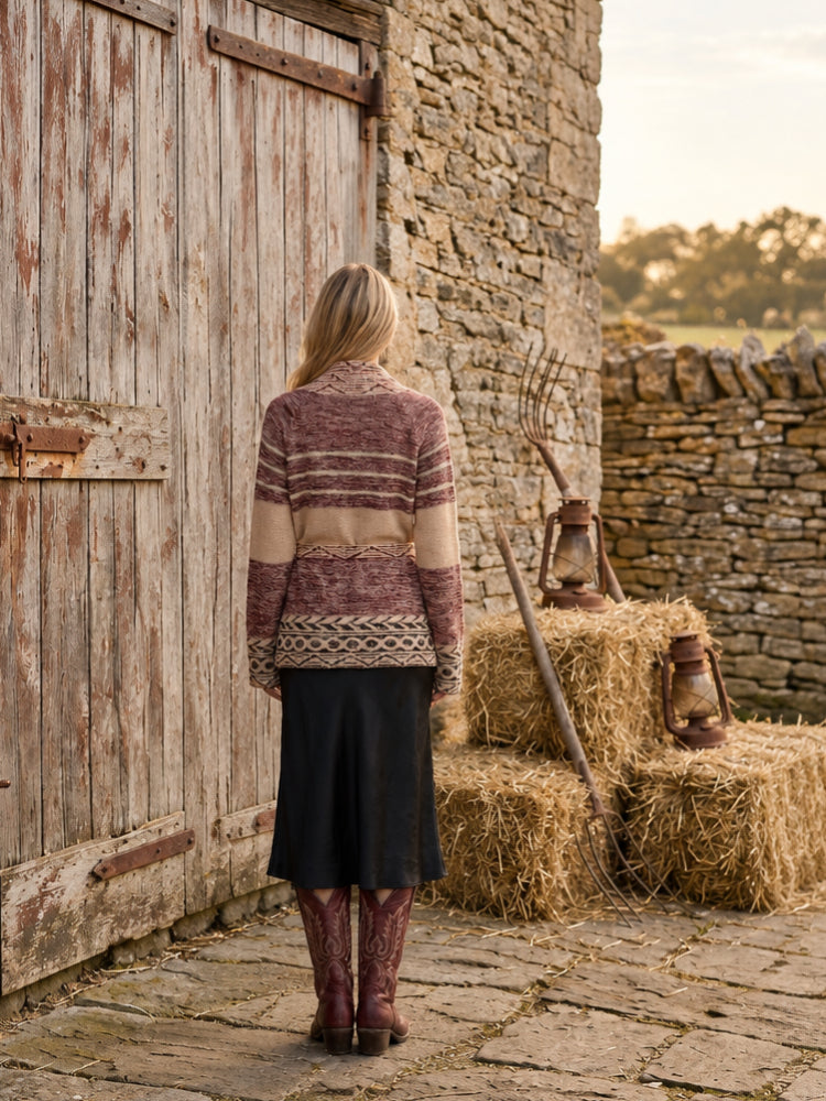 Naby Wrap Sweater