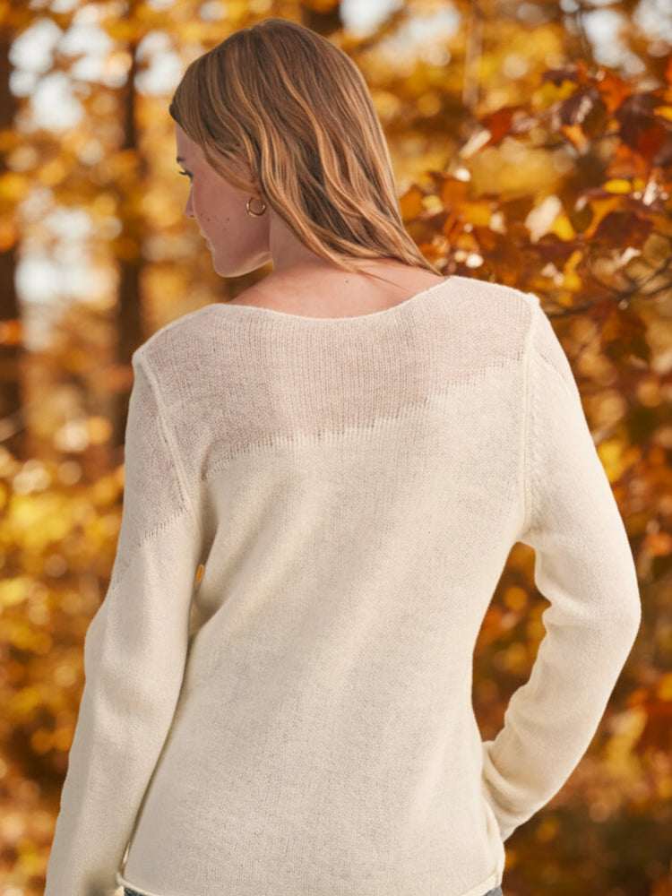 Cloud Dancer Sweater