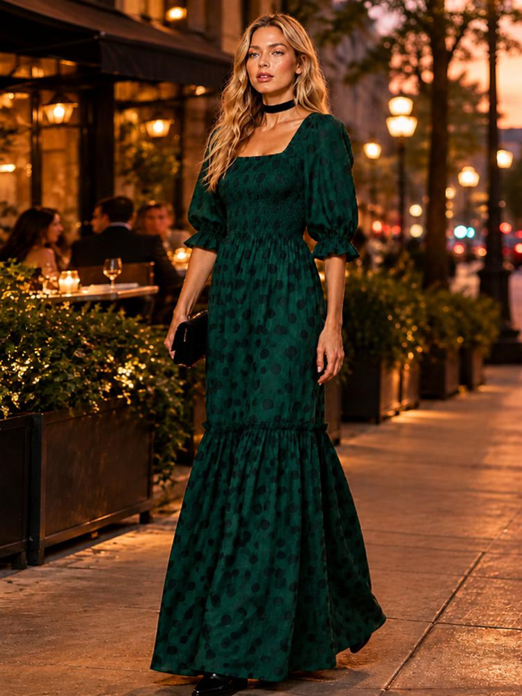 Deep Holly Maxi