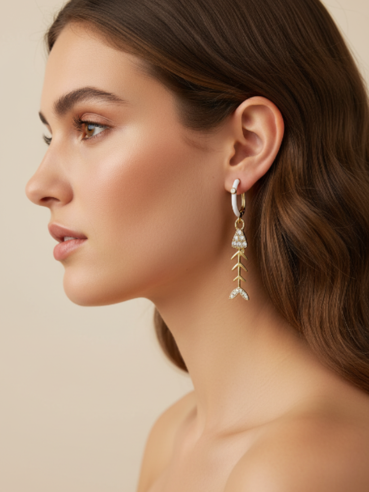 Capri Bonefish Earring