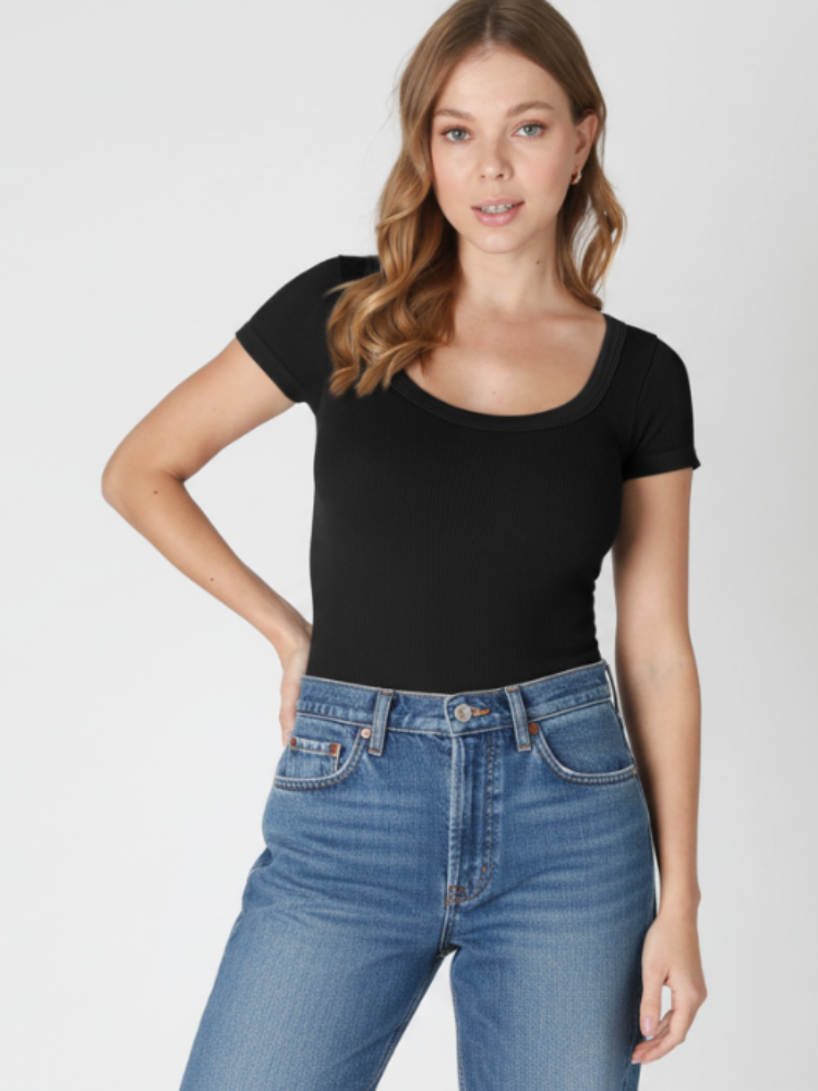 Scoop Neck Bodysuit
