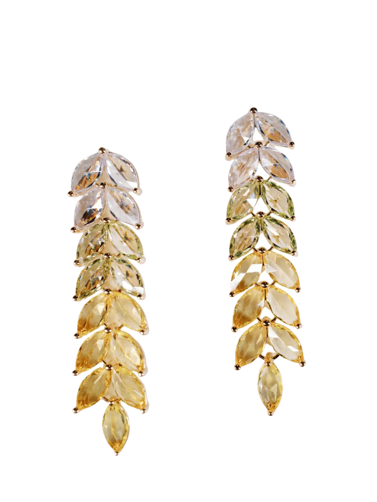 Ombre Crystal Vacation Earring