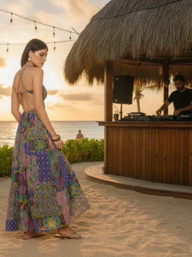 Gardenia Lagoon Maxi