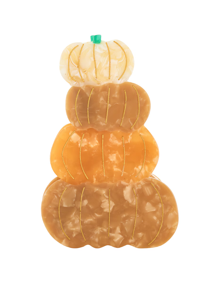 Pumpkin Claw Clip