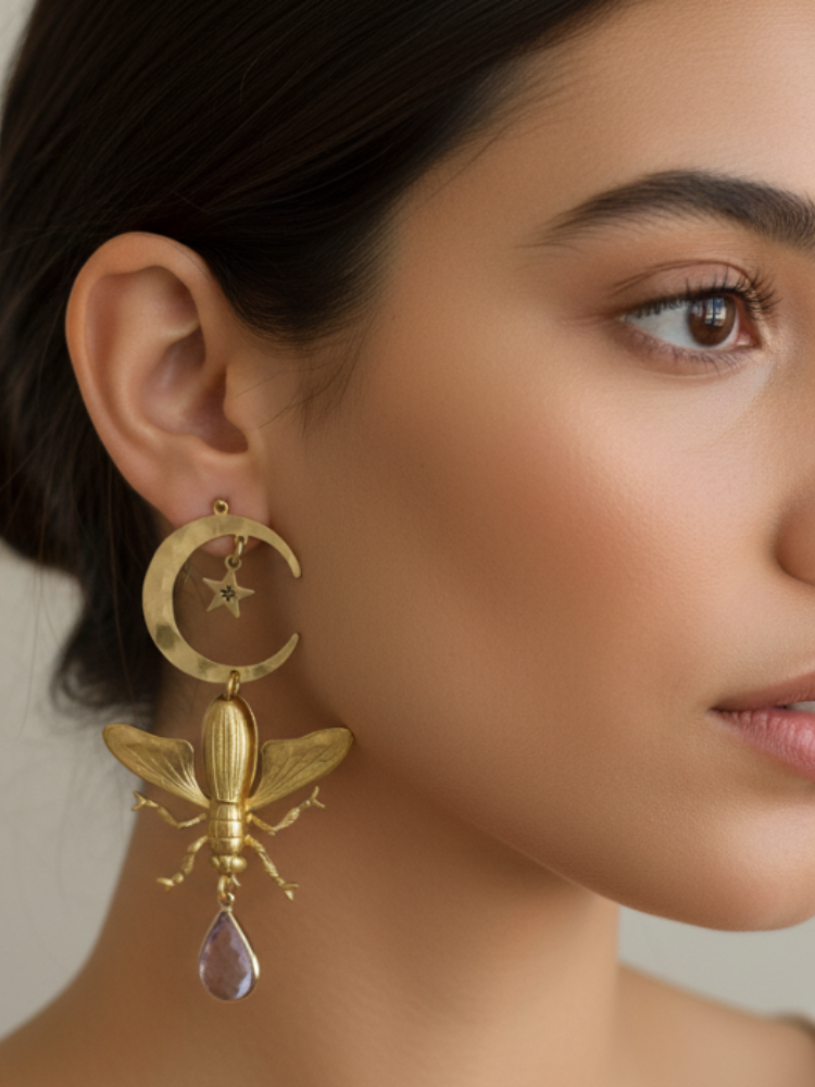Magical Moth Earring