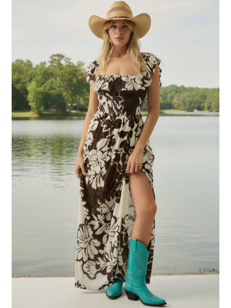 Chocolate Crepe Maxi