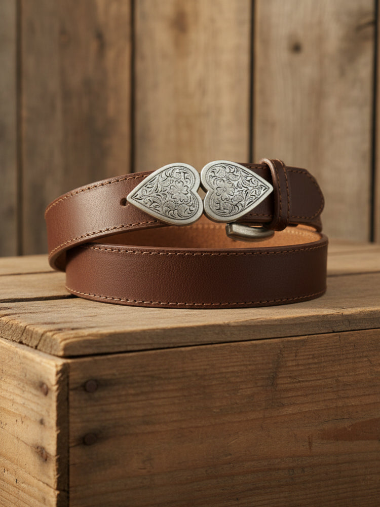 Silver Hearts Belt