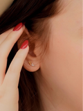 Antler Stud Earring