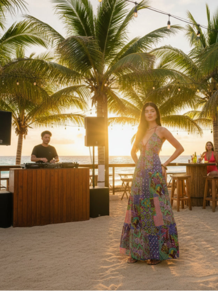 Gardenia Lagoon Maxi