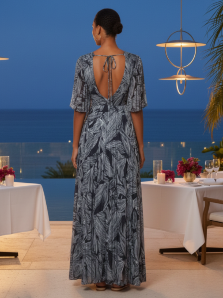 Moonlit Palm Maxi