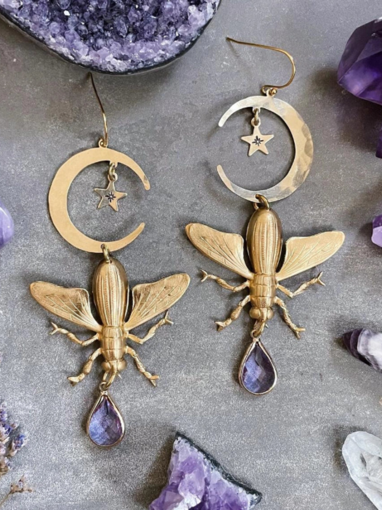 Magical Moth Earring