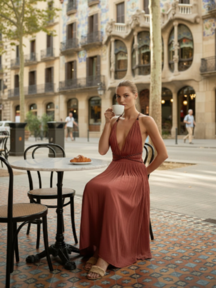 Sunset Tide Maxi