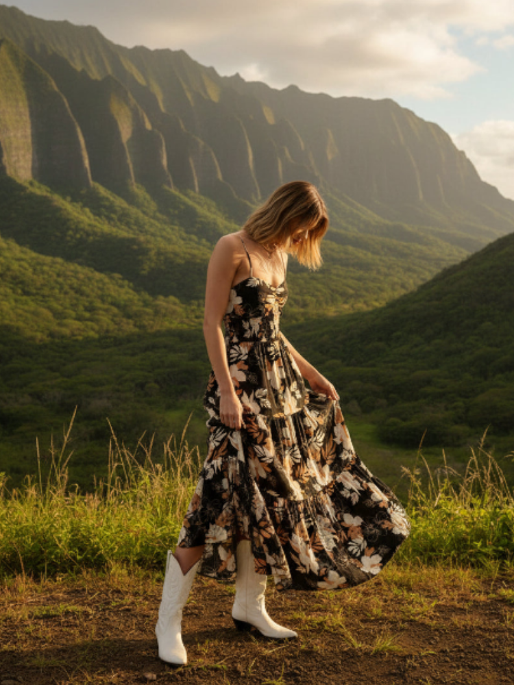 Black Hawaii Maxi