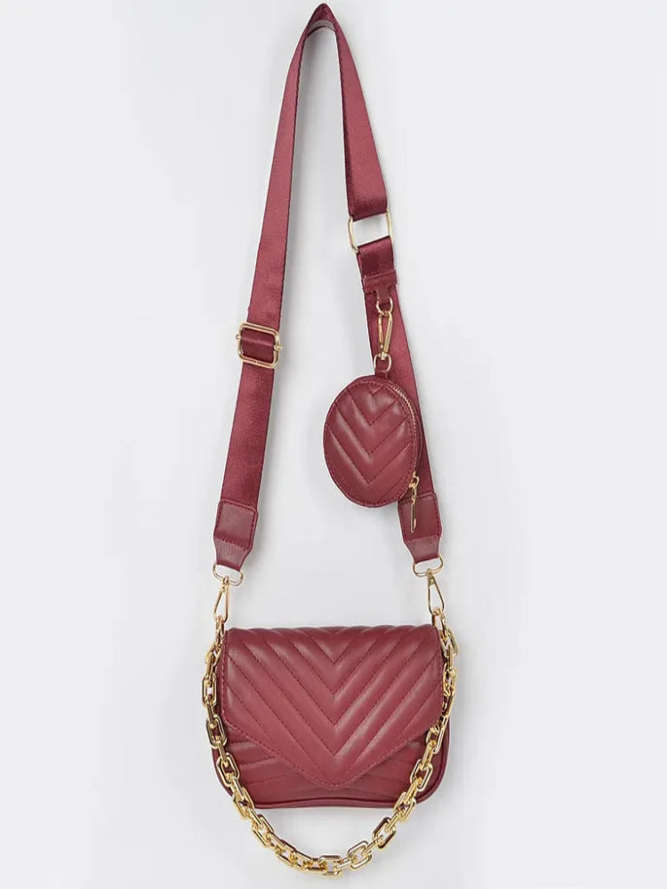 Quilted Crossbody Bag