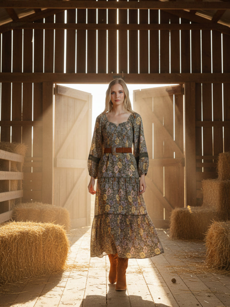 Autumn Sage Maxi