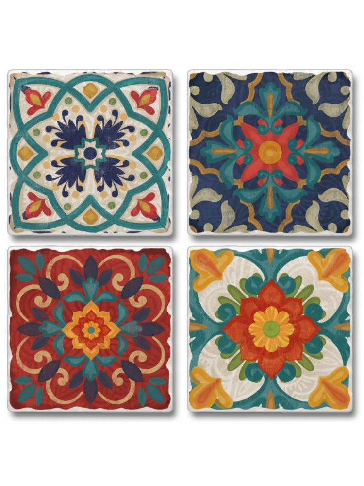 Stone Coaster Set Of 4 Collection