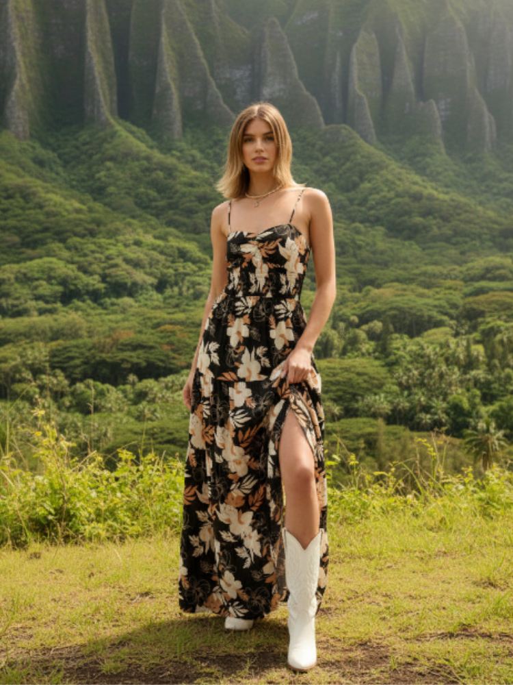 Black Hawaii Maxi