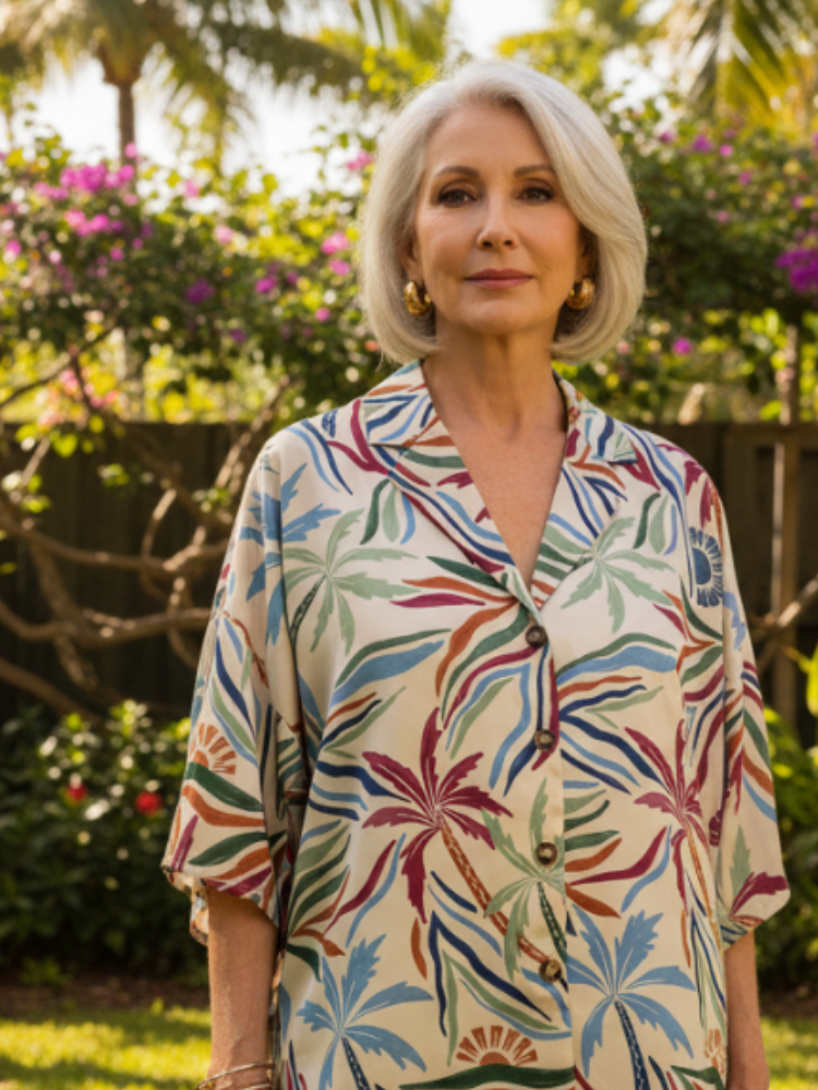 Tahitian Tide Blouse