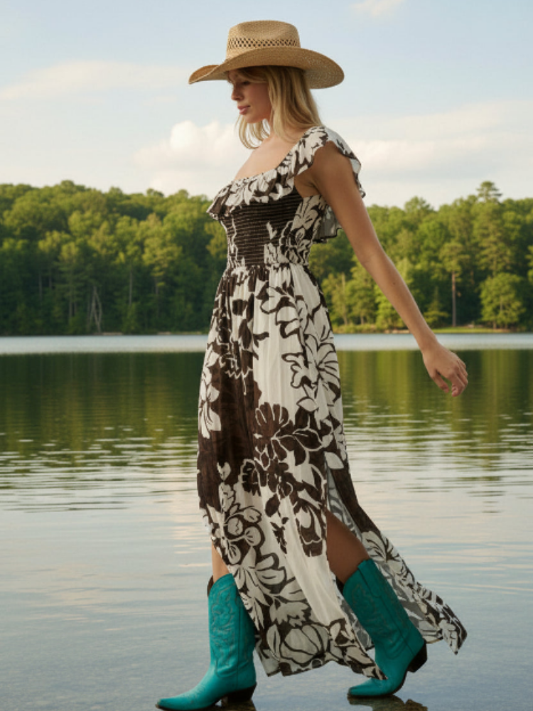 Chocolate Crepe Maxi