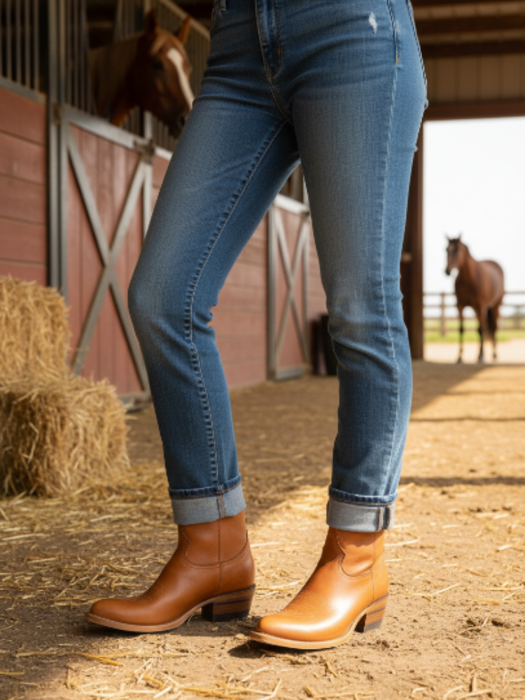 Cowboy Ankle Boot