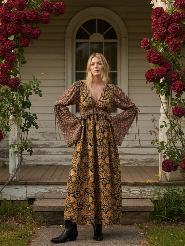 Marigold fields maxi