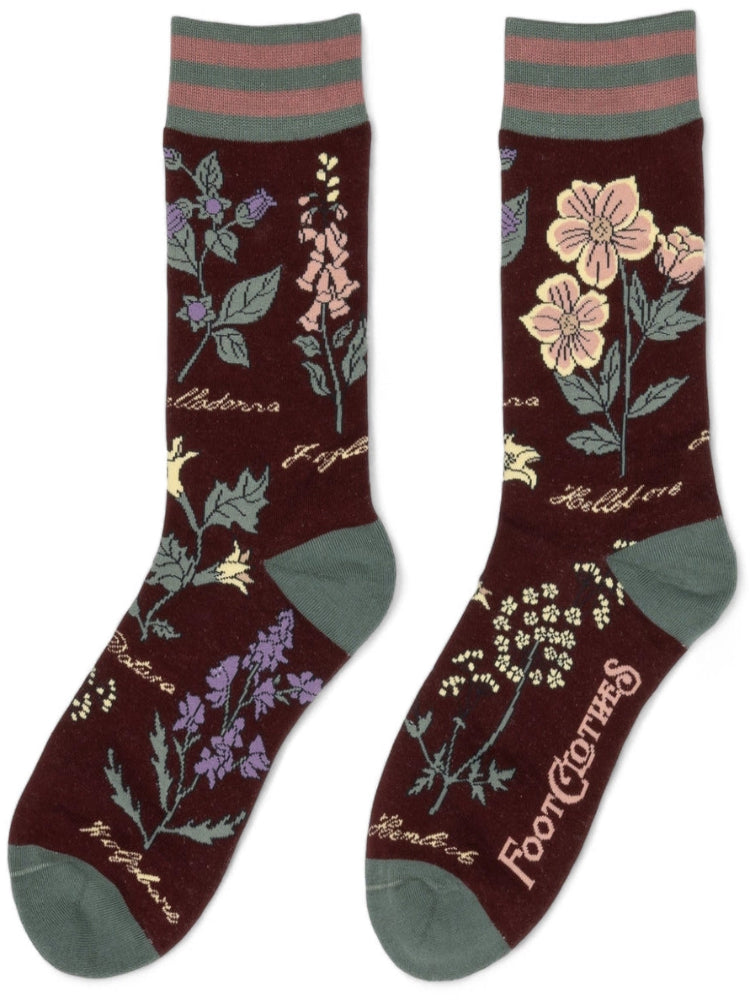 Baneful Botany Sock