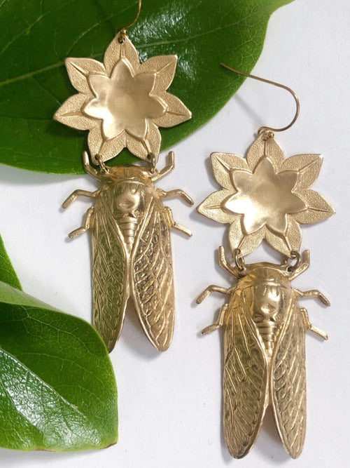 Cicada Earring