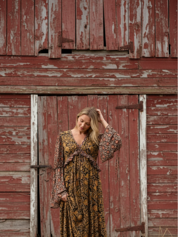 Marigold fields maxi
