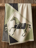 Equestrian Saddle Blanket Scarf