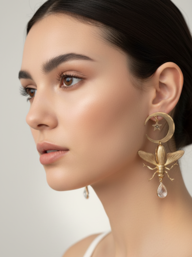 Magical Moth Earring