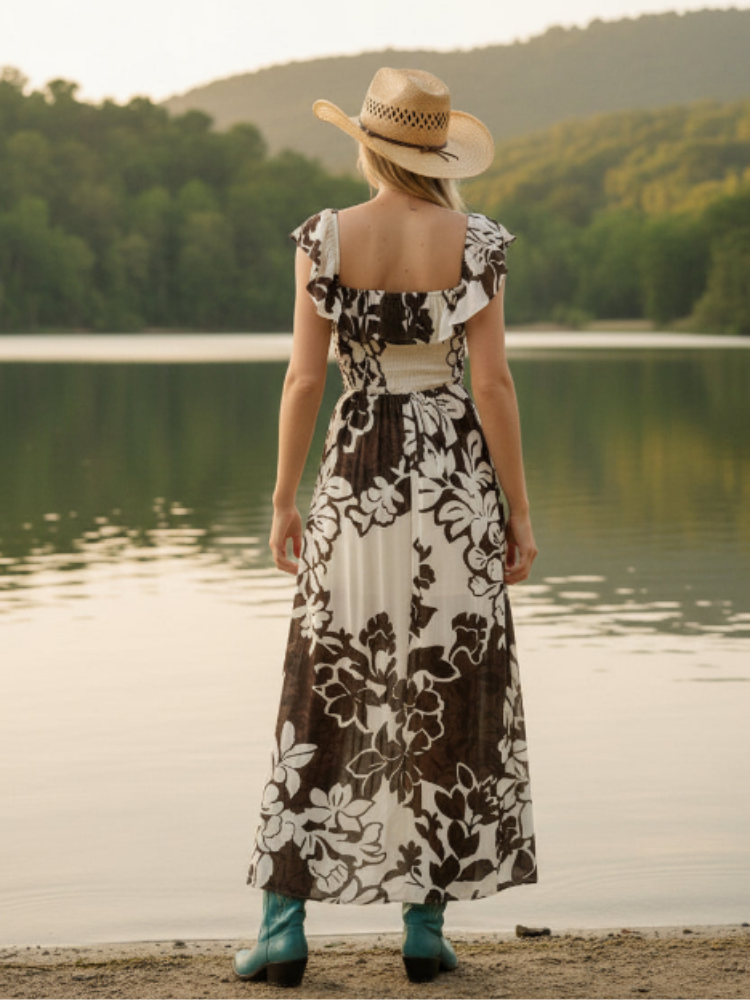 Chocolate Crepe Maxi