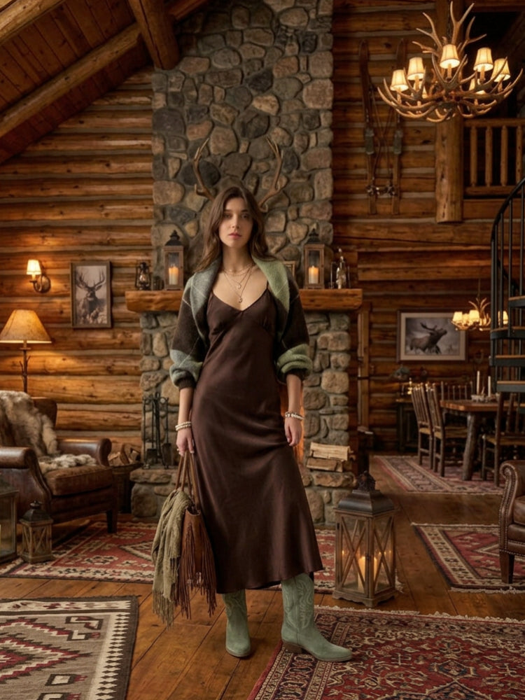 Argyle Jacquard Shrug