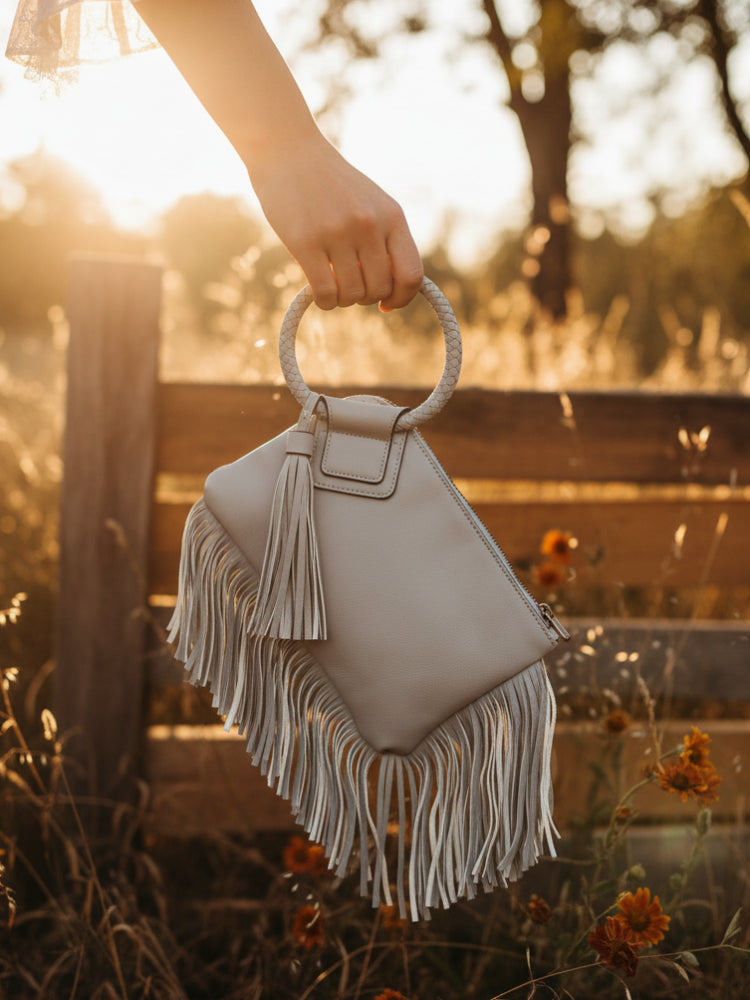 Fringe Wristlet