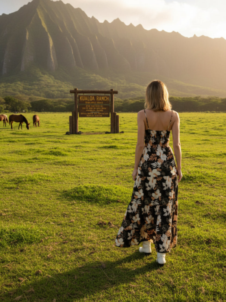 Black Hawaii Maxi