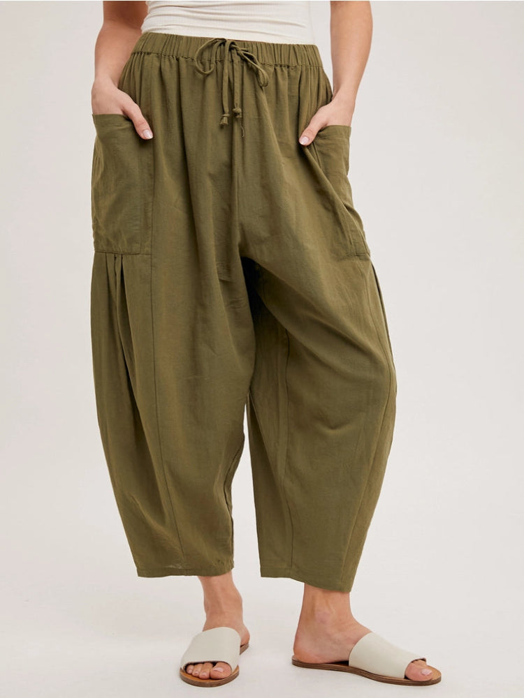Olive Harem Pant