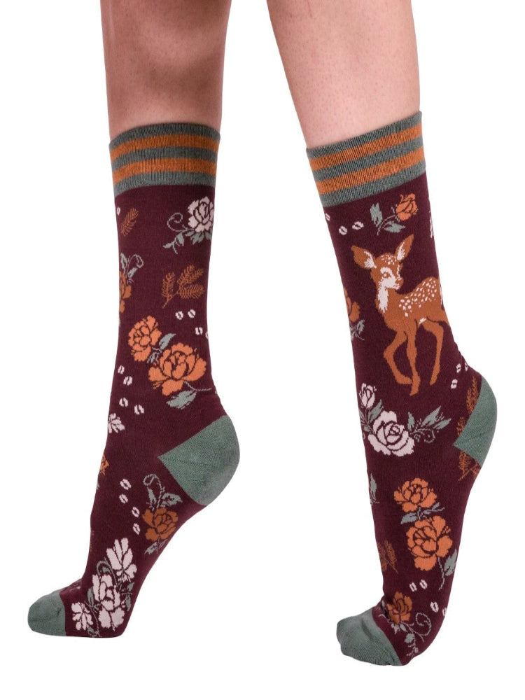 Fawn Crew Socks